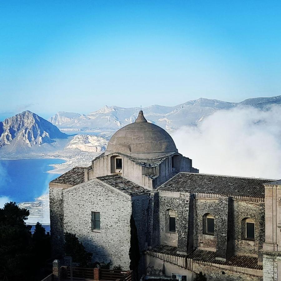 Casa Cattauro Camere Vista Cielo Erice Eksteriør bilde