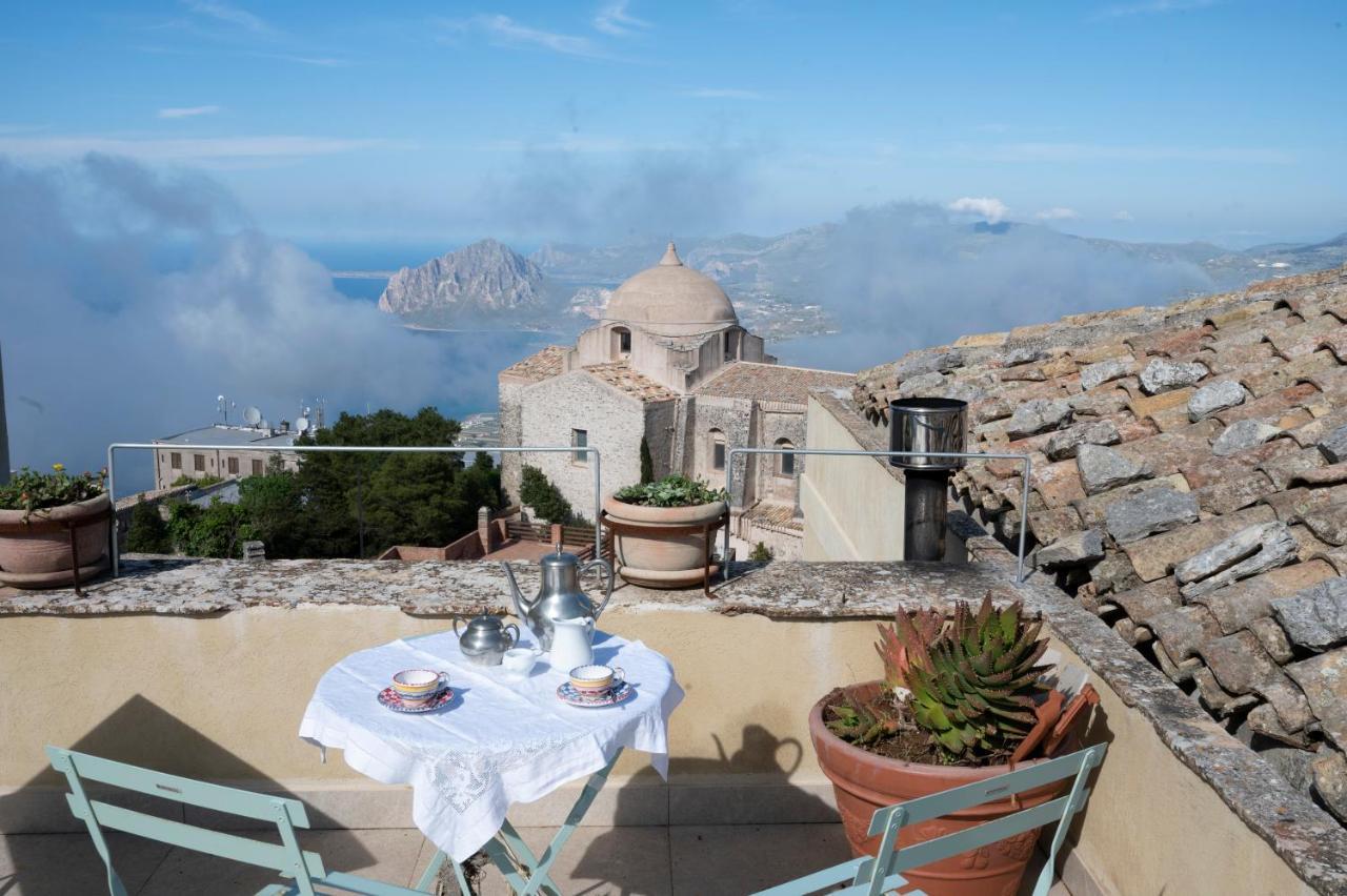 Casa Cattauro Camere Vista Cielo Erice Eksteriør bilde