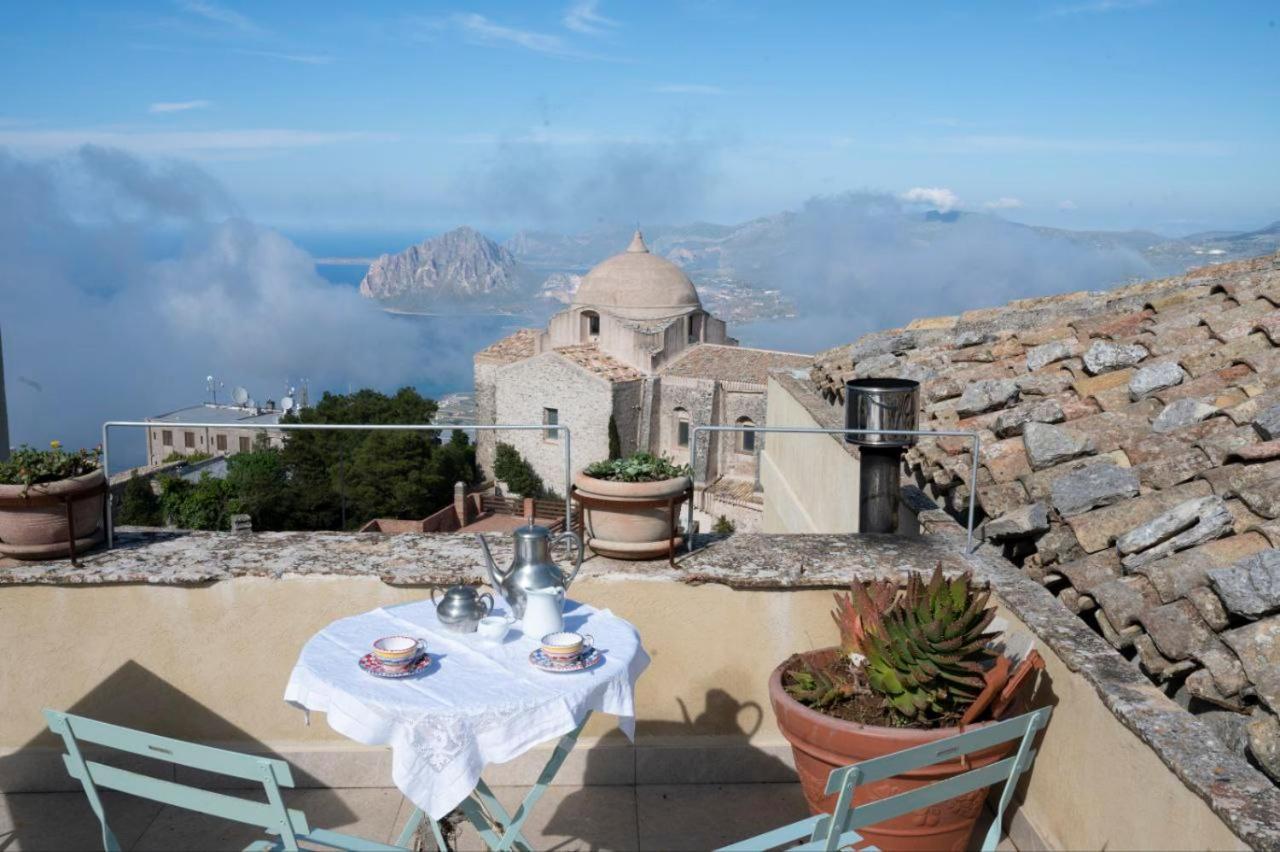 Casa Cattauro Camere Vista Cielo Erice Eksteriør bilde