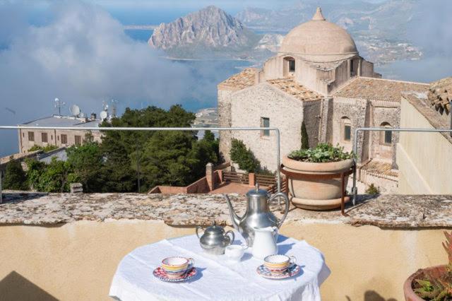 Casa Cattauro Camere Vista Cielo Erice Eksteriør bilde